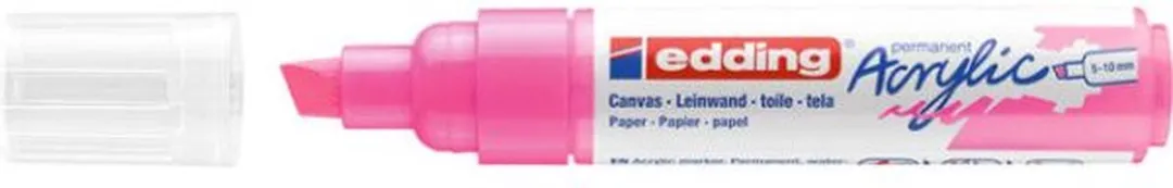 edding 5000 Acrylmarker - Neon Roze