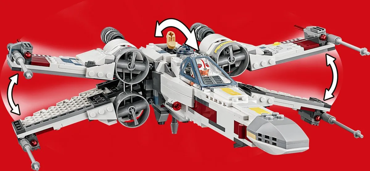 LEGO Star Wars X-Wing Starfighter 75218 - 730 Stukken - afbeelding 6 van 6
