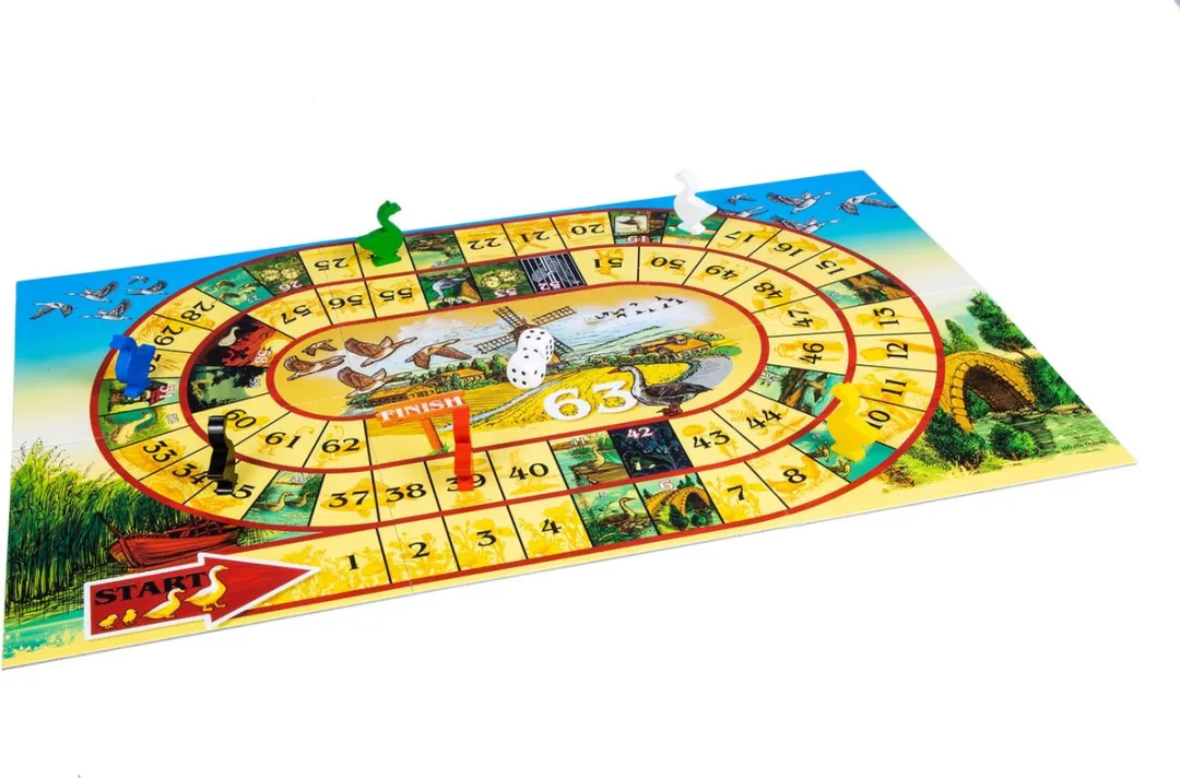 Clown Games Ganzenbord De Luxe 2010370 - Multicolor