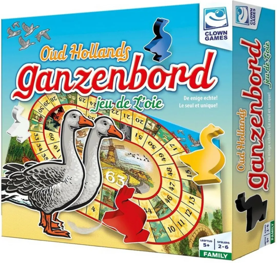 Clown Games Ganzenbord De Luxe 2010370