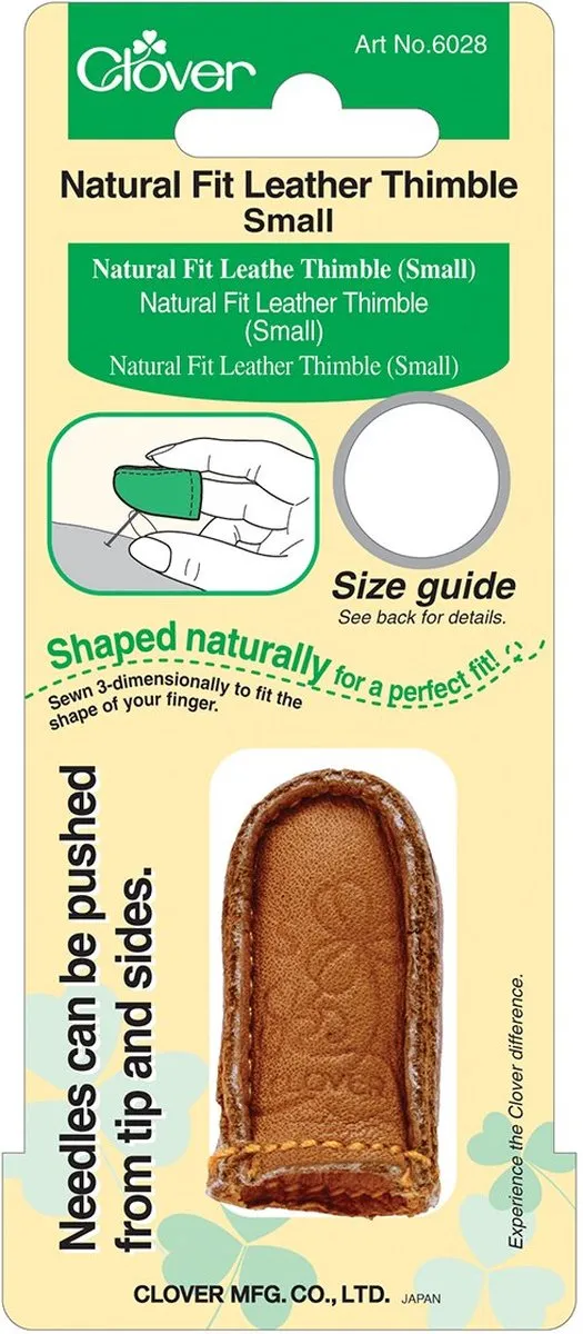 Clover 6028 Vingerhoed Leer