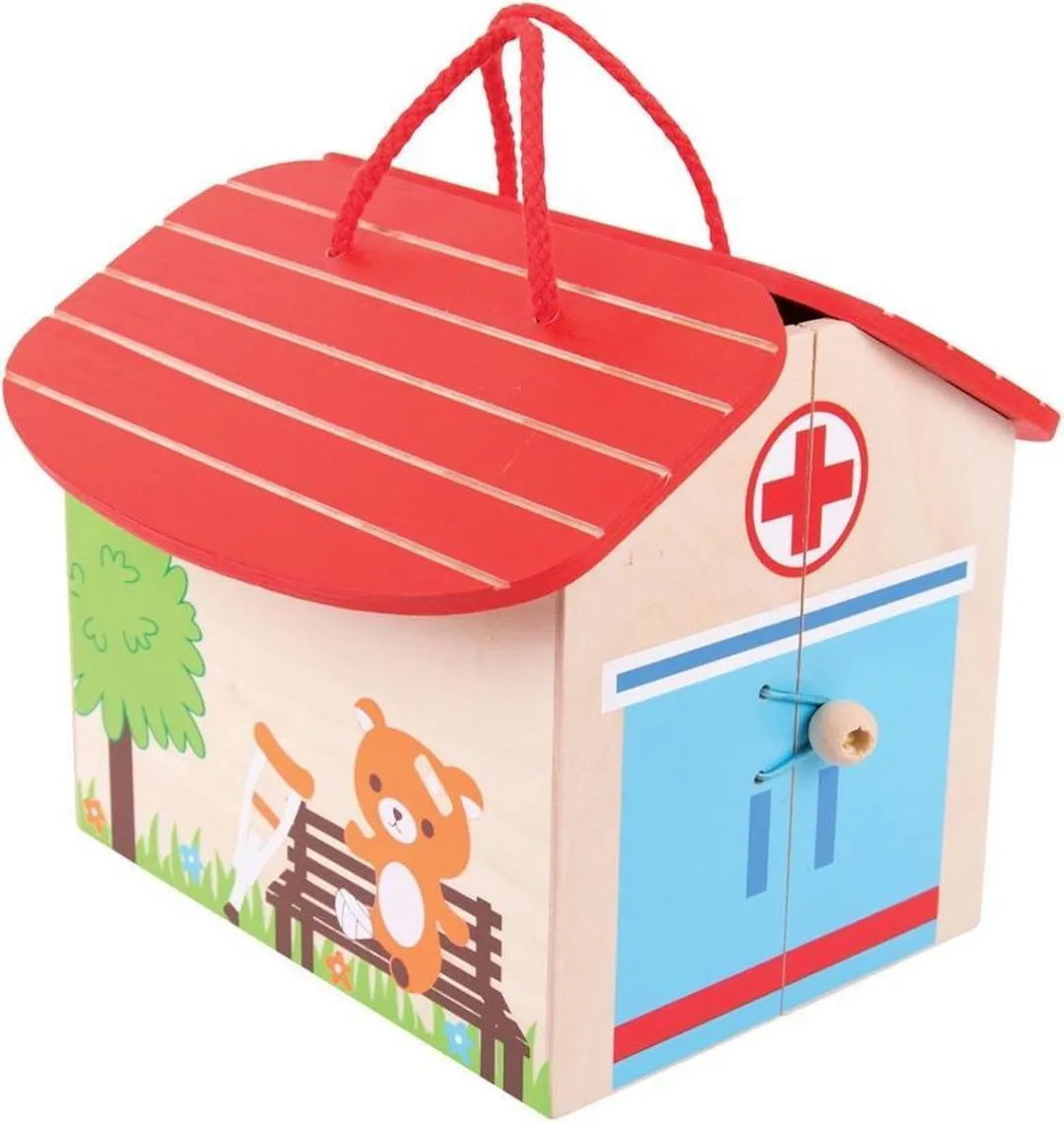 BIGJIGS Mini Ziekenhuis Speelset BJ682 - Multicolor