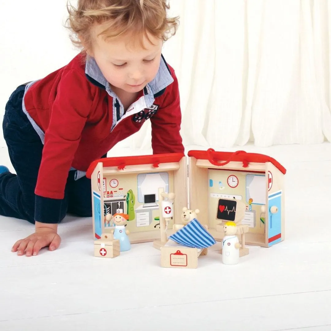 BIGJIGS Mini Ziekenhuis Speelset BJ682 - Multicolor