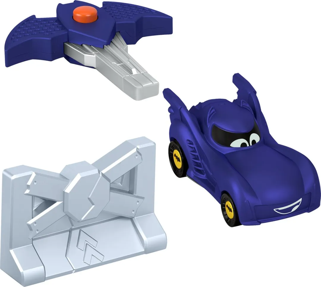 Fisher-Price Batwheels Key Car Racers Bam HRJ54 - Blauw/Zilver - afbeelding 5 van 6