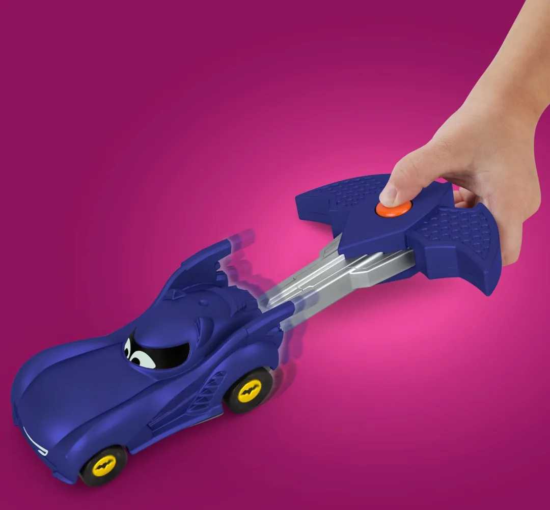 Fisher-Price Batwheels Key Car Racers Bam HRJ54 - Blauw/Zilver - afbeelding 4 van 6