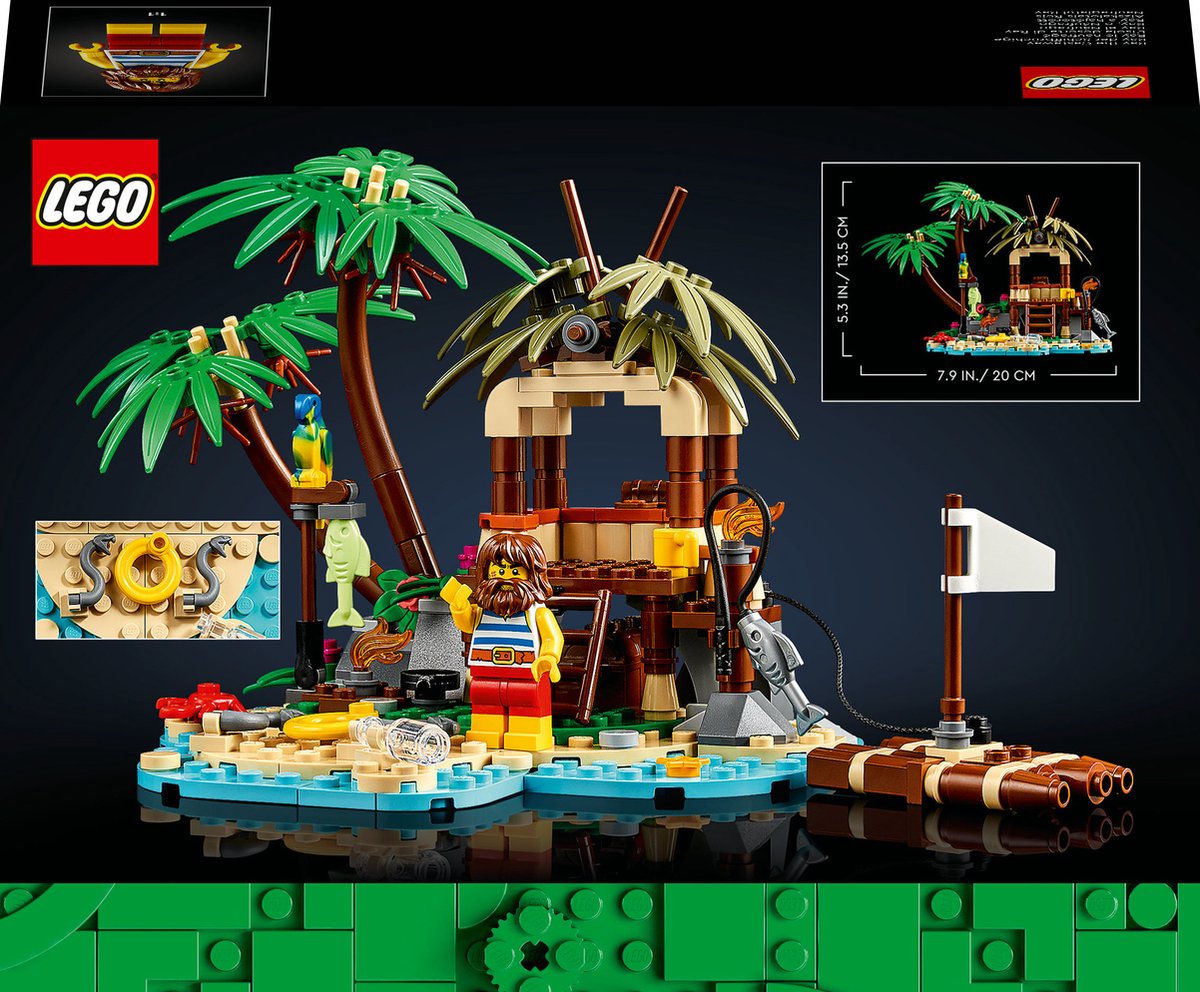 LEGO Ideas Ray de Schipbreukeling - 40566