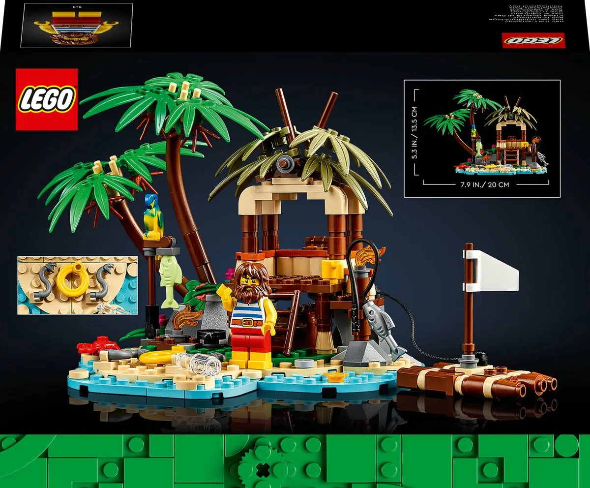 LEGO Ideas Ray de Schipbreukeling 40566 - 239 Stukken