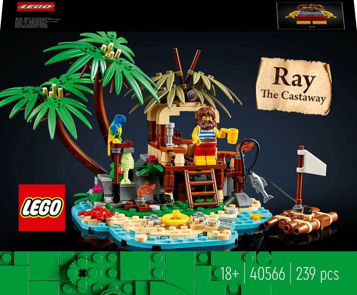 LEGO Ideas Ray de Schipbreukeling 40566