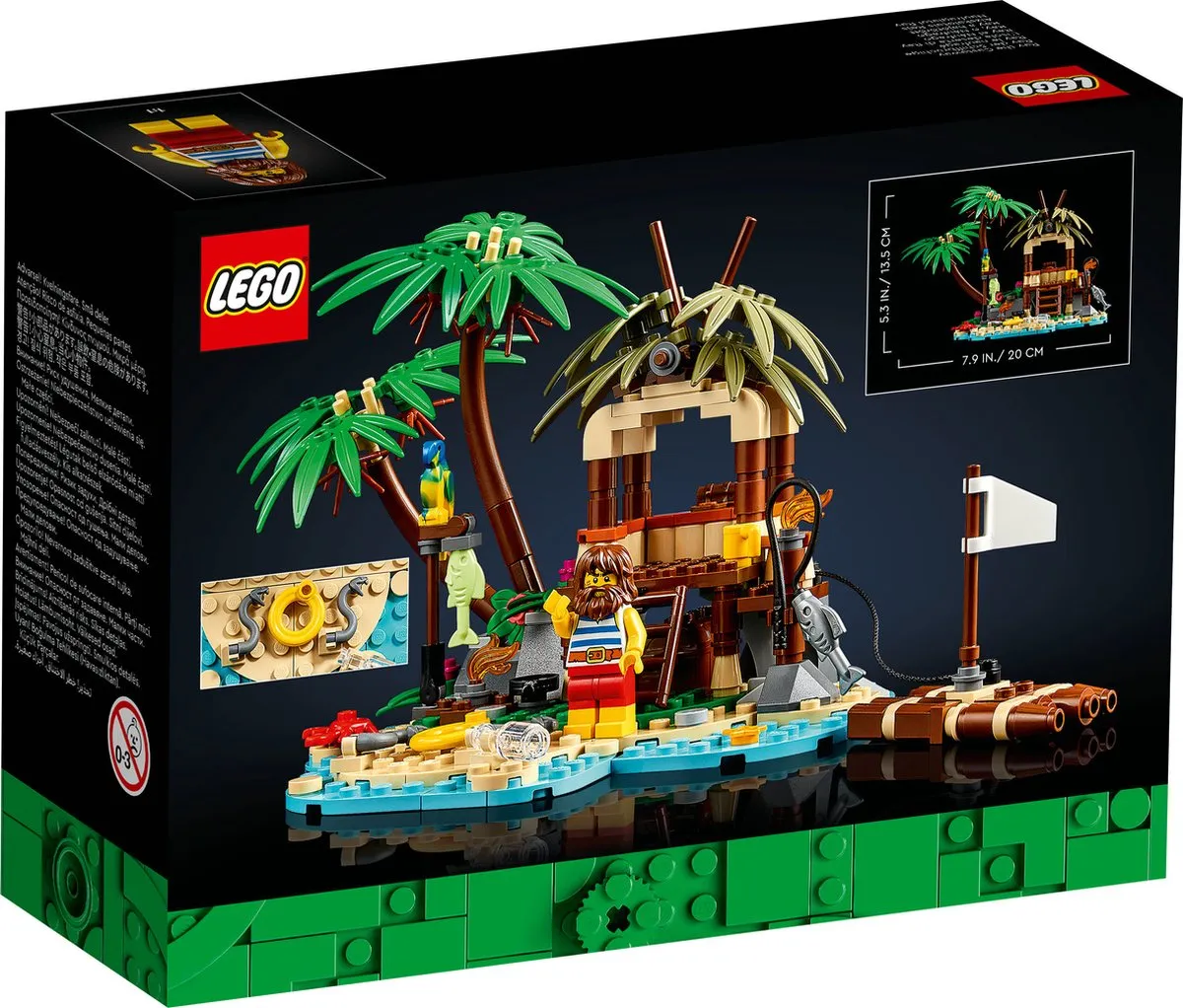 LEGO Ideas Ray de Schipbreukeling 40566 - 239 Stukken - afbeelding 6 van 6