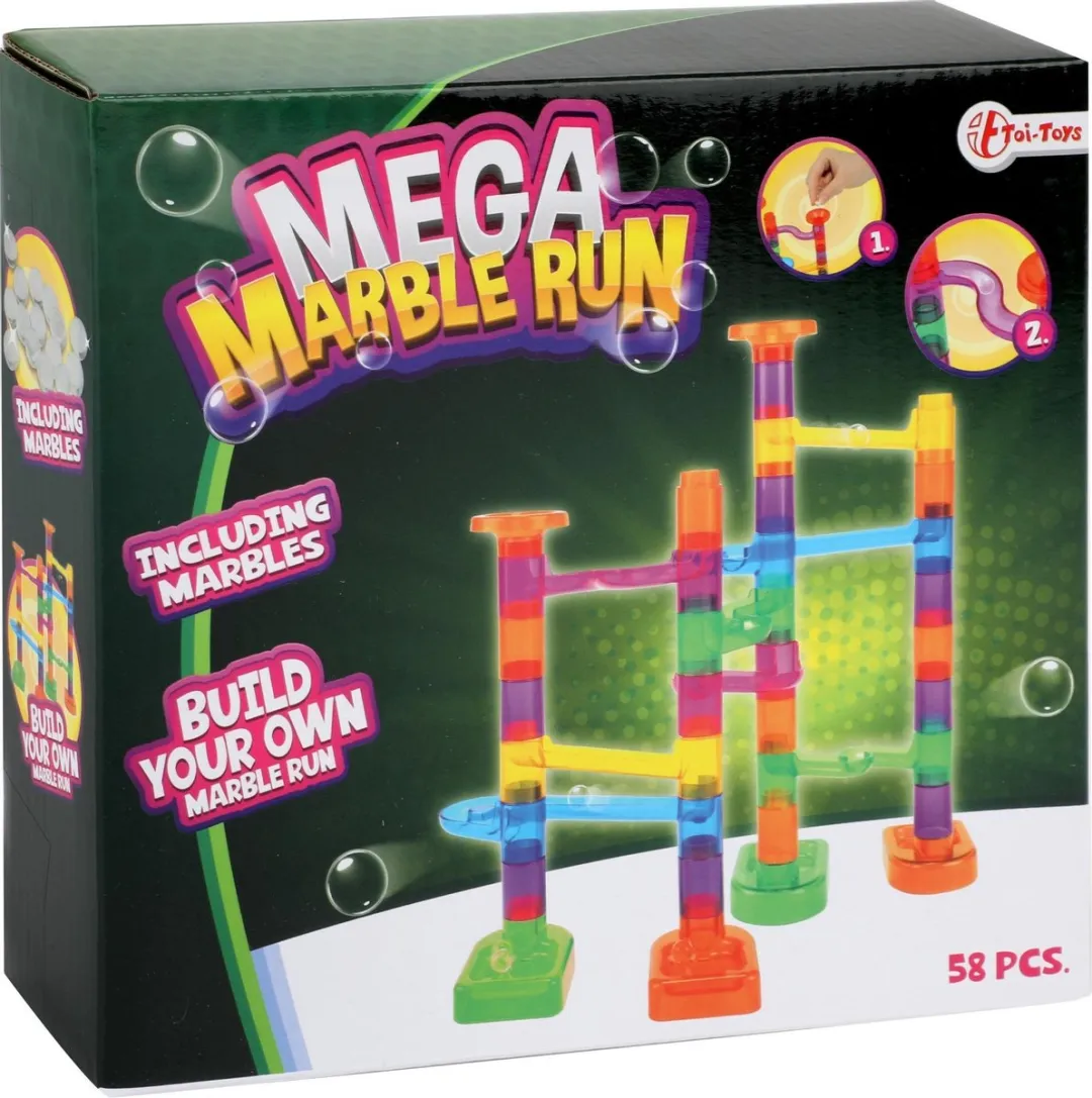 Toi-Toys Knikkerbaan Mega Junior Glas