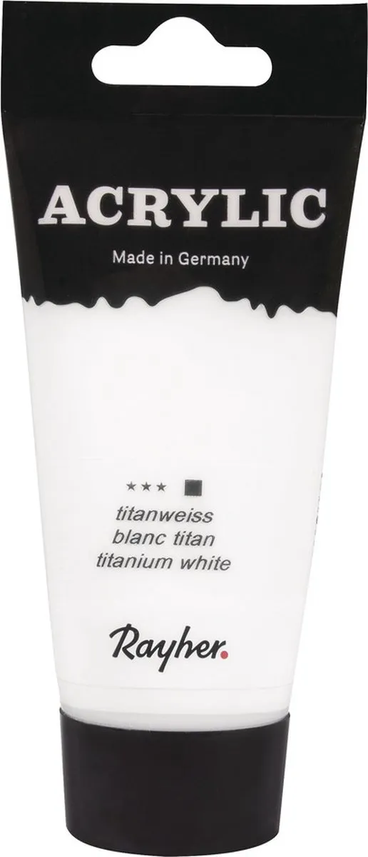 Rayher Acrylverf Wit 75ml