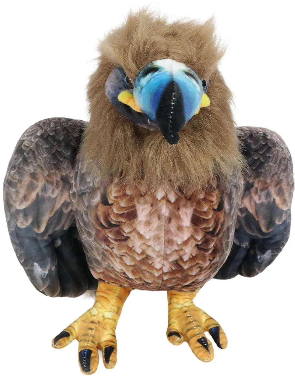 PIA Soft Toys Pluche Adelaar Knuffel - 32 cm