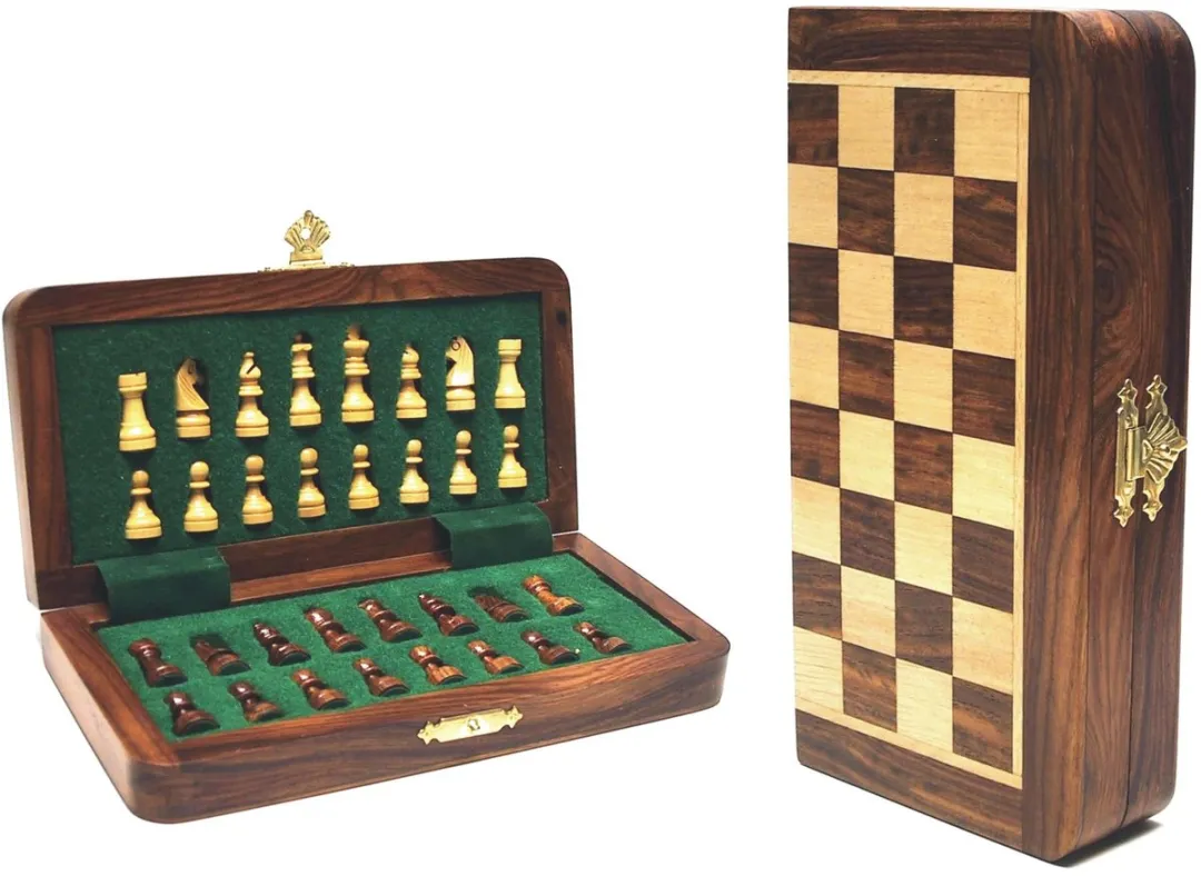 HOT Games Magnetisch Reisschaakspel 19x9cm
