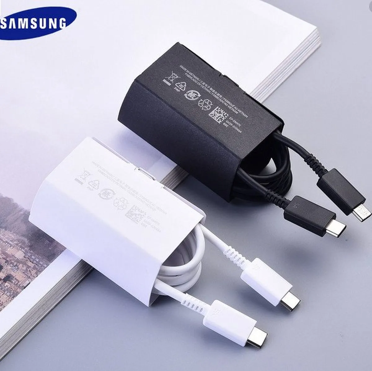 Samsung EP-DN975 USB-C Kabel 1m - Zwart