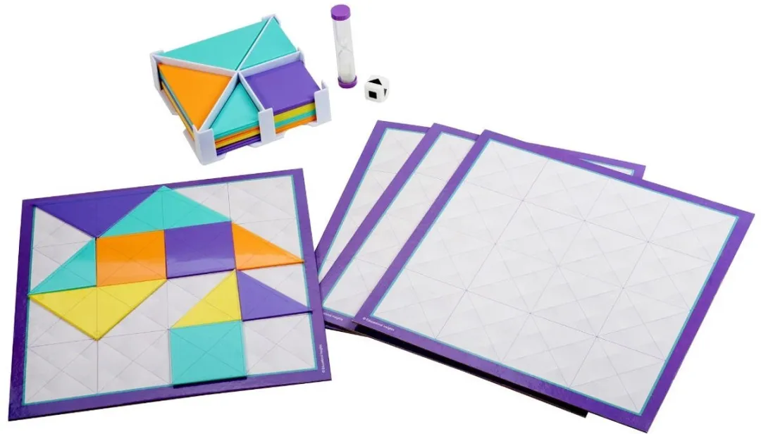 Learning Resources Tangram Spel 1000-delig - Multicolor