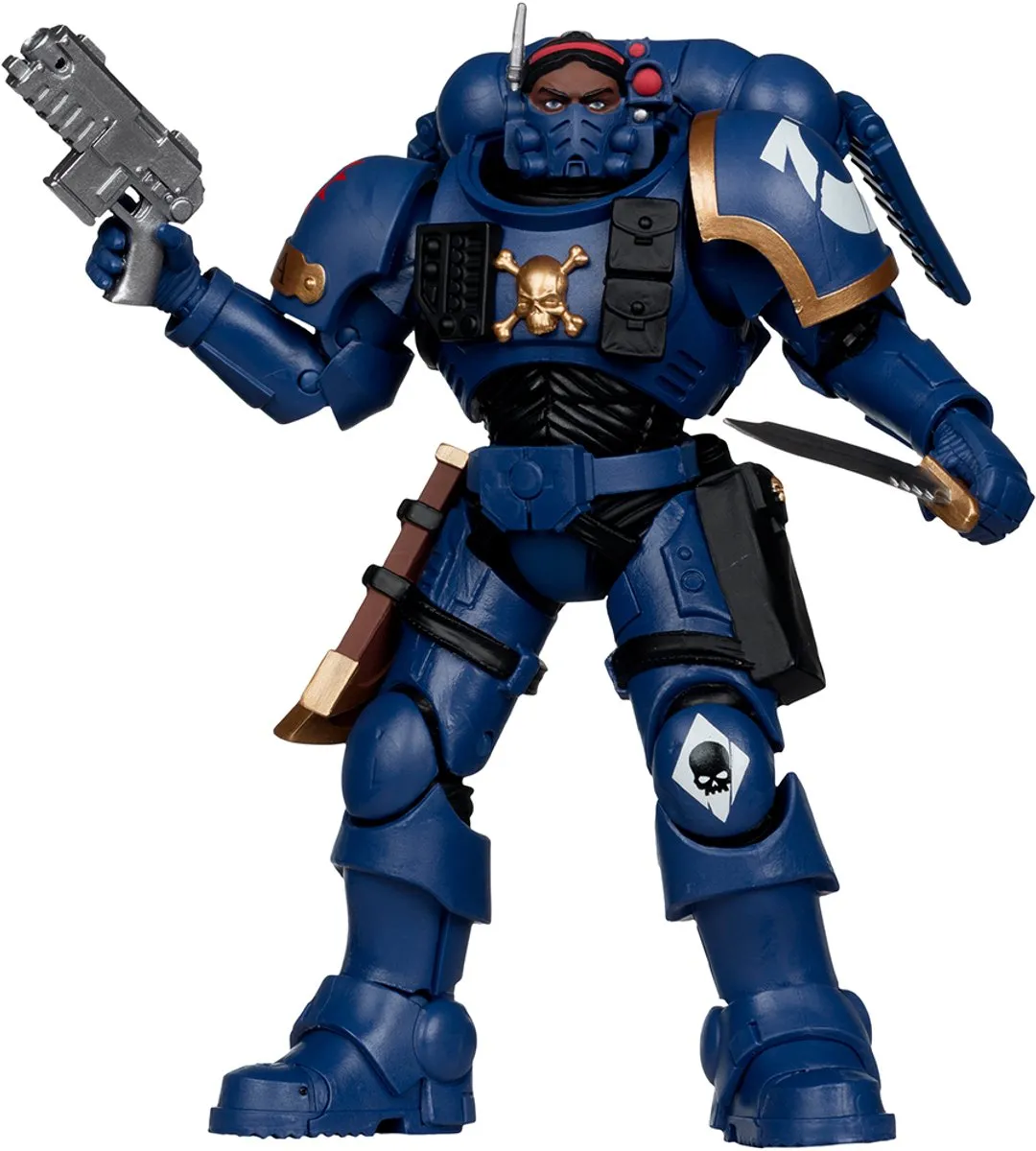 McFarlane Toys Warhammer 40K Luitenant Phobos Pantser Ultramarines 18cm MCF10906