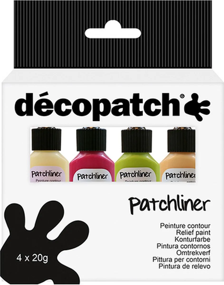Decopatch Patchliner Reliëfverfset Christmas