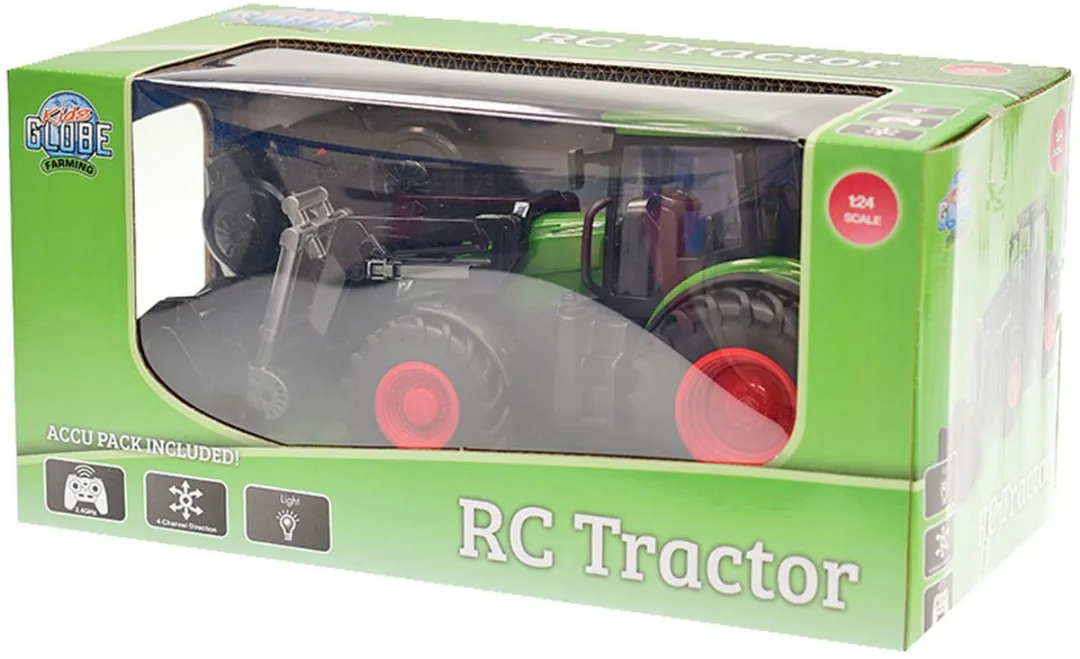Kids Globe RC Tractor 510310 - Frontlader - Meerkleurig