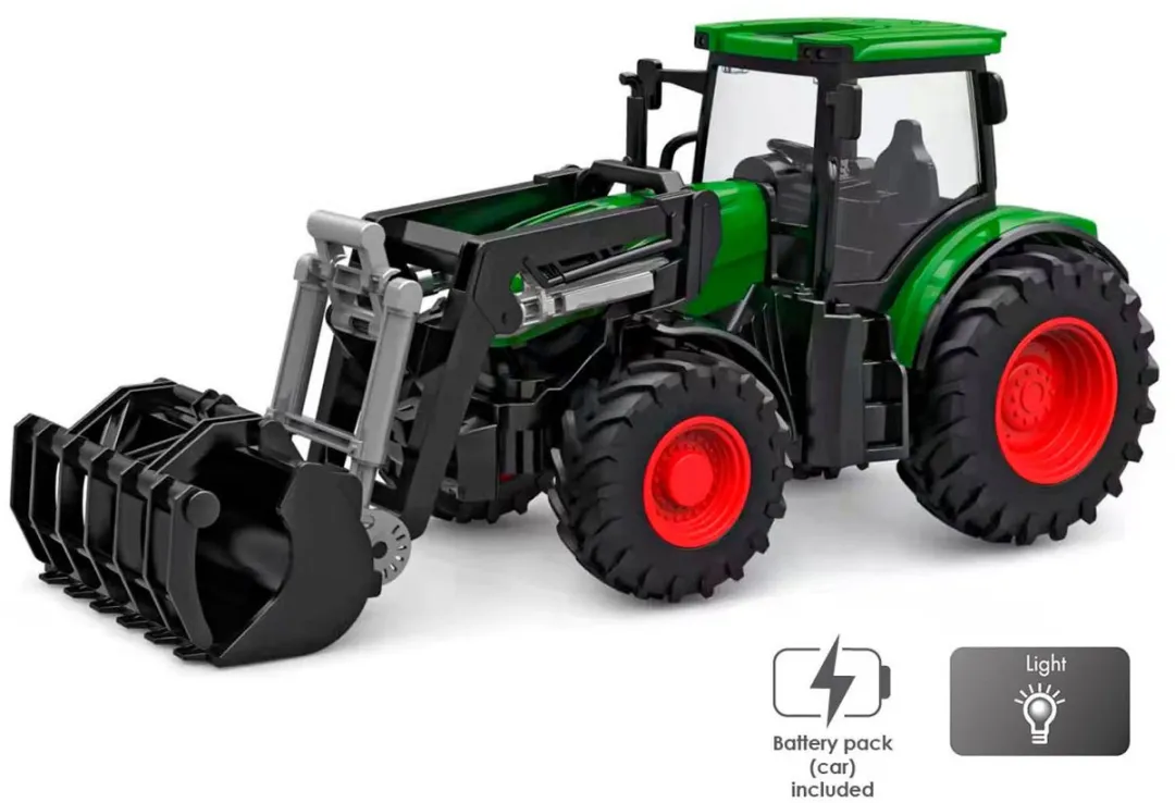 Kids Globe RC Tractor 510310 - Frontlader - Meerkleurig