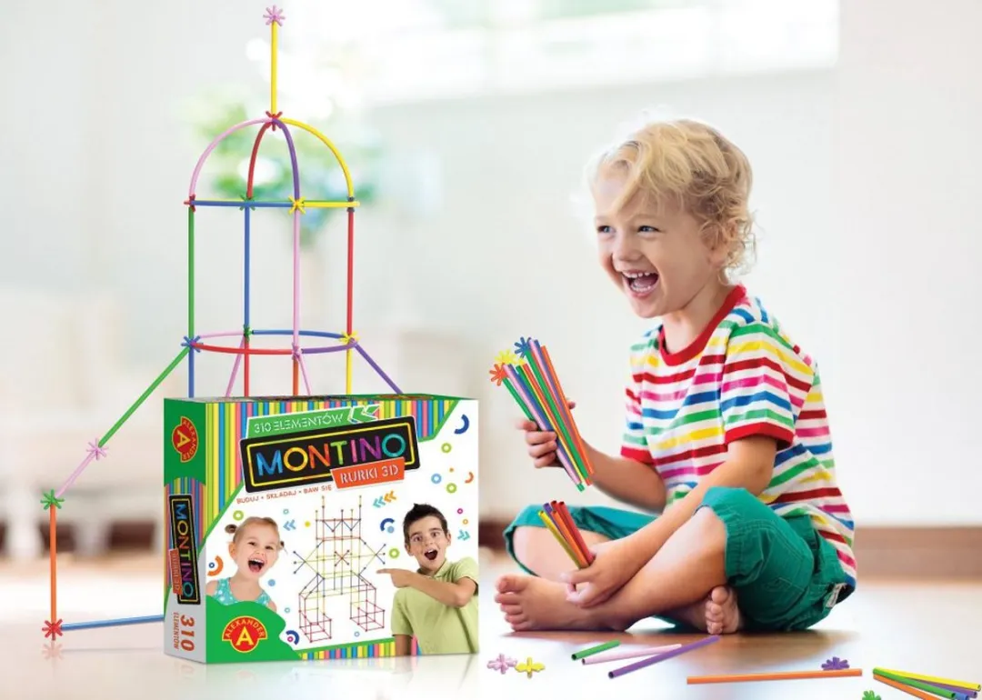 Alexander Toys Montino 470 Bouwset - 470 Stukken - Meerkleurig
