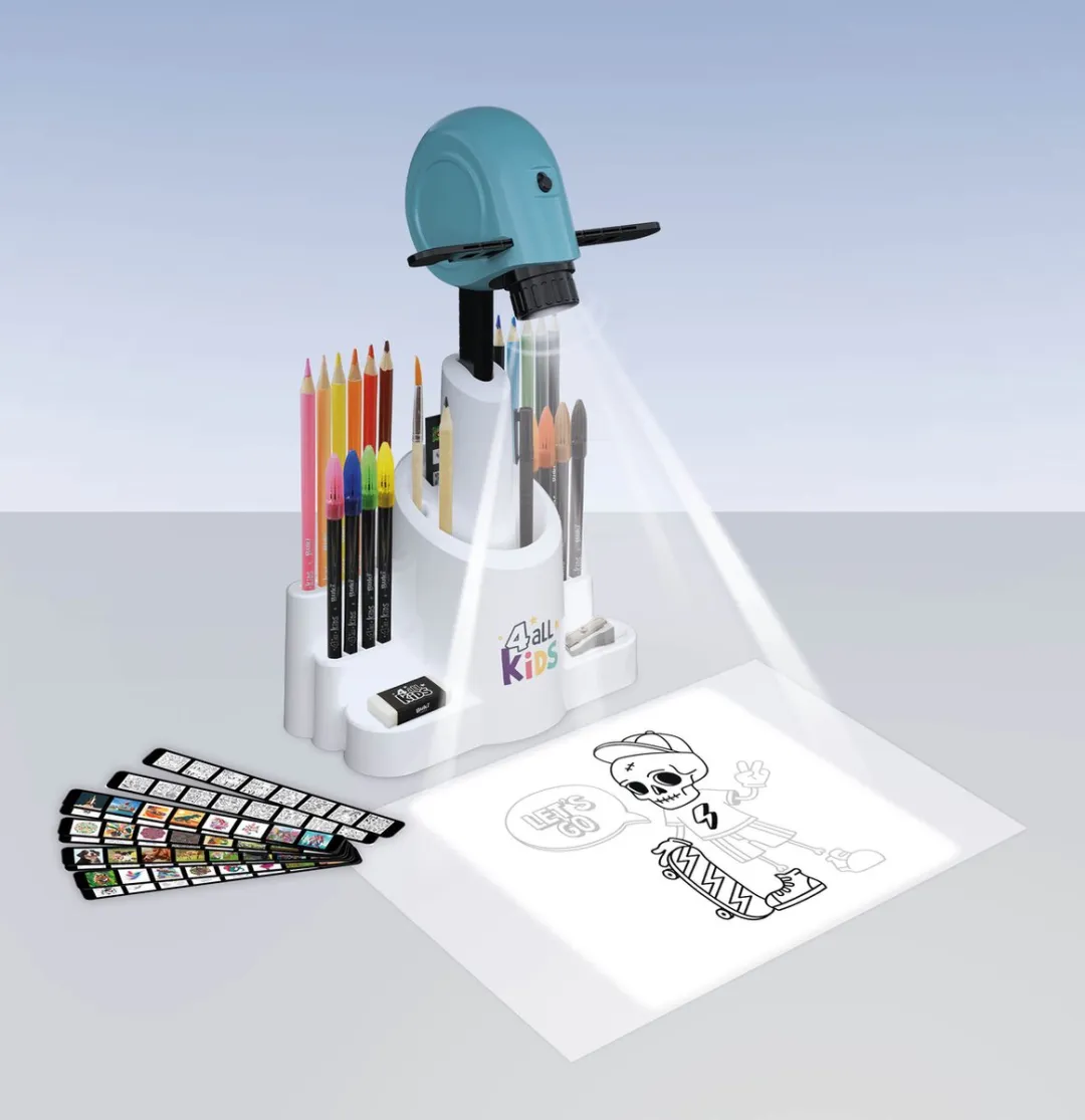 Buki - Tekenprojector - tekenset - kleurset - Educatief speelgoed - Creatief speelgoed