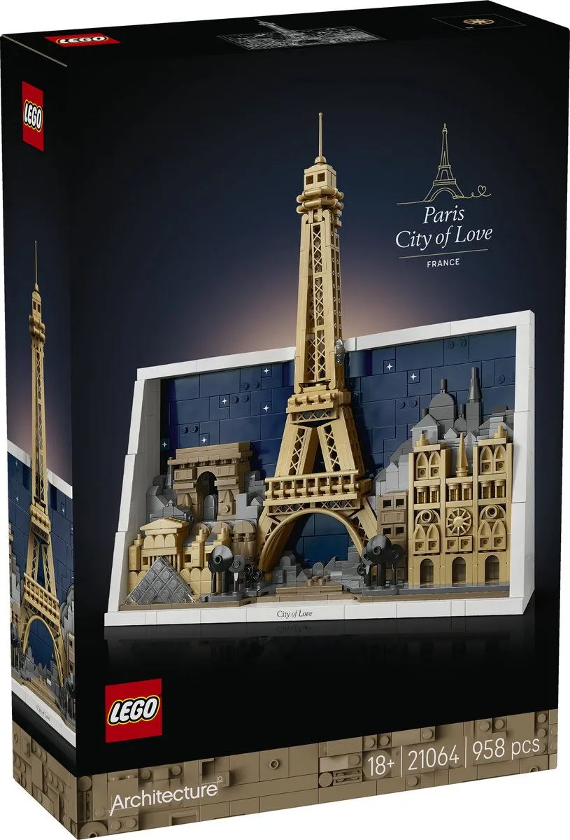 LEGO Architecture Parijs 21064 - 958 Stukken - Multicolor