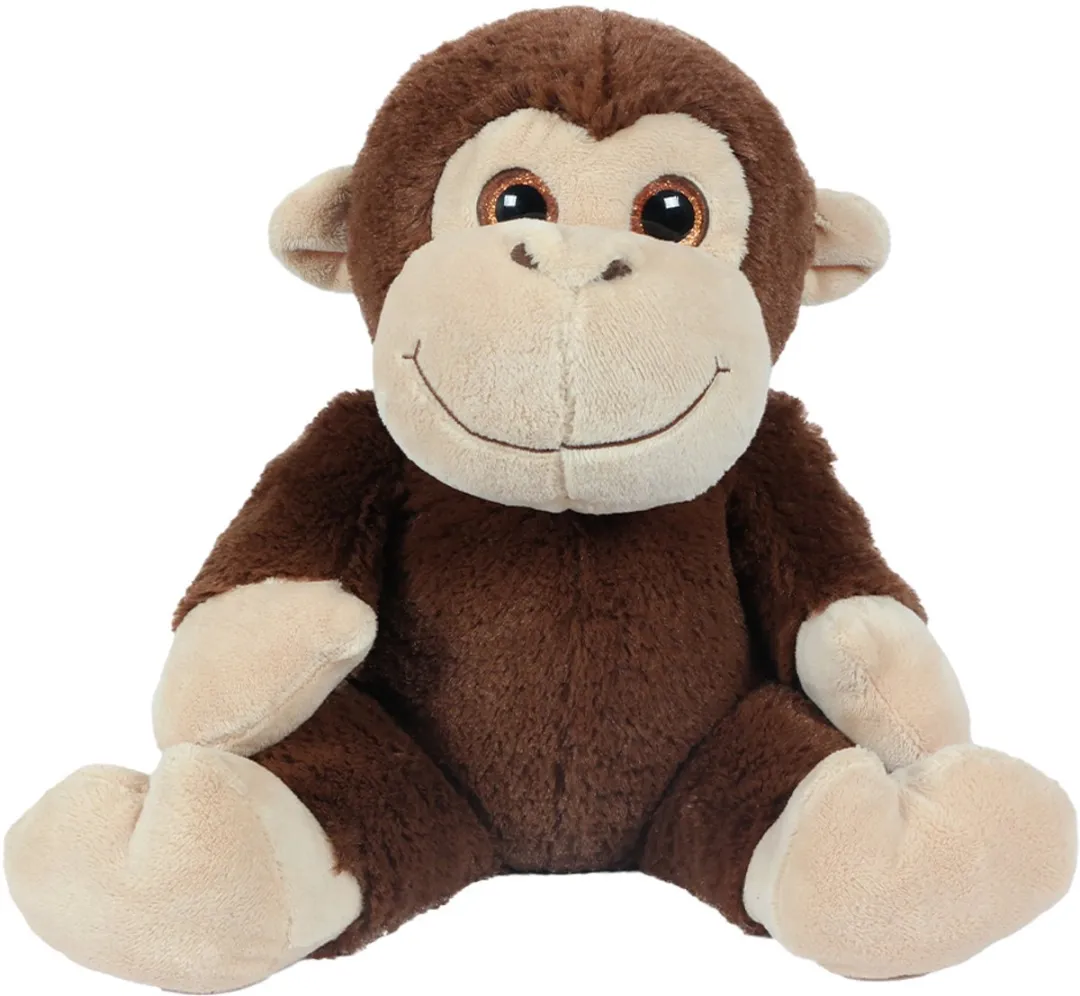 PIA Pluche Knuffel Aap 28cm - Bruin