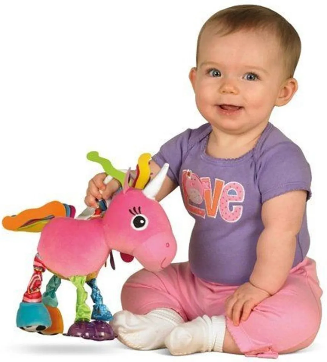 Lamaze Eva De Eenhoorn - Roze - afbeelding 5 van 6