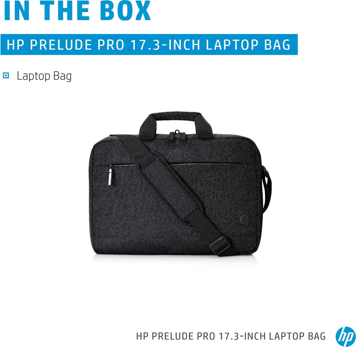 HP Prelude Laptoptas 17 inch - Grijs - afbeelding 6 van 6