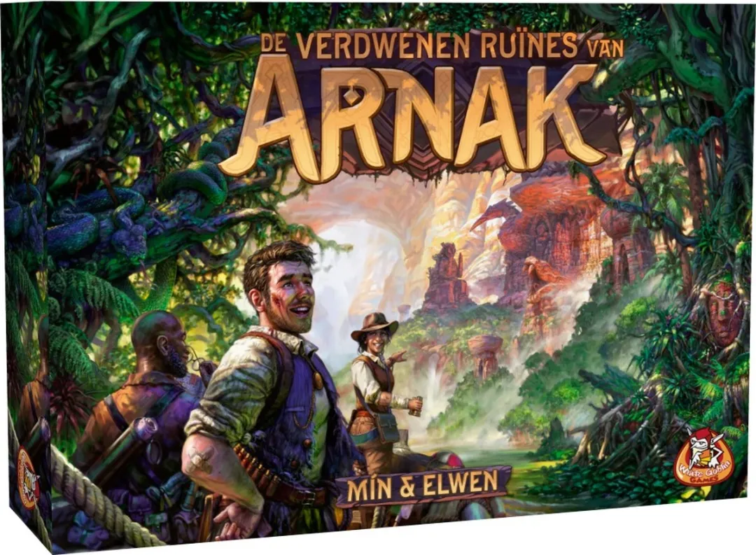 White Goblin Games De Verdwenen Ruïnes Van Arnak Bordspel - 1-4 Spelers