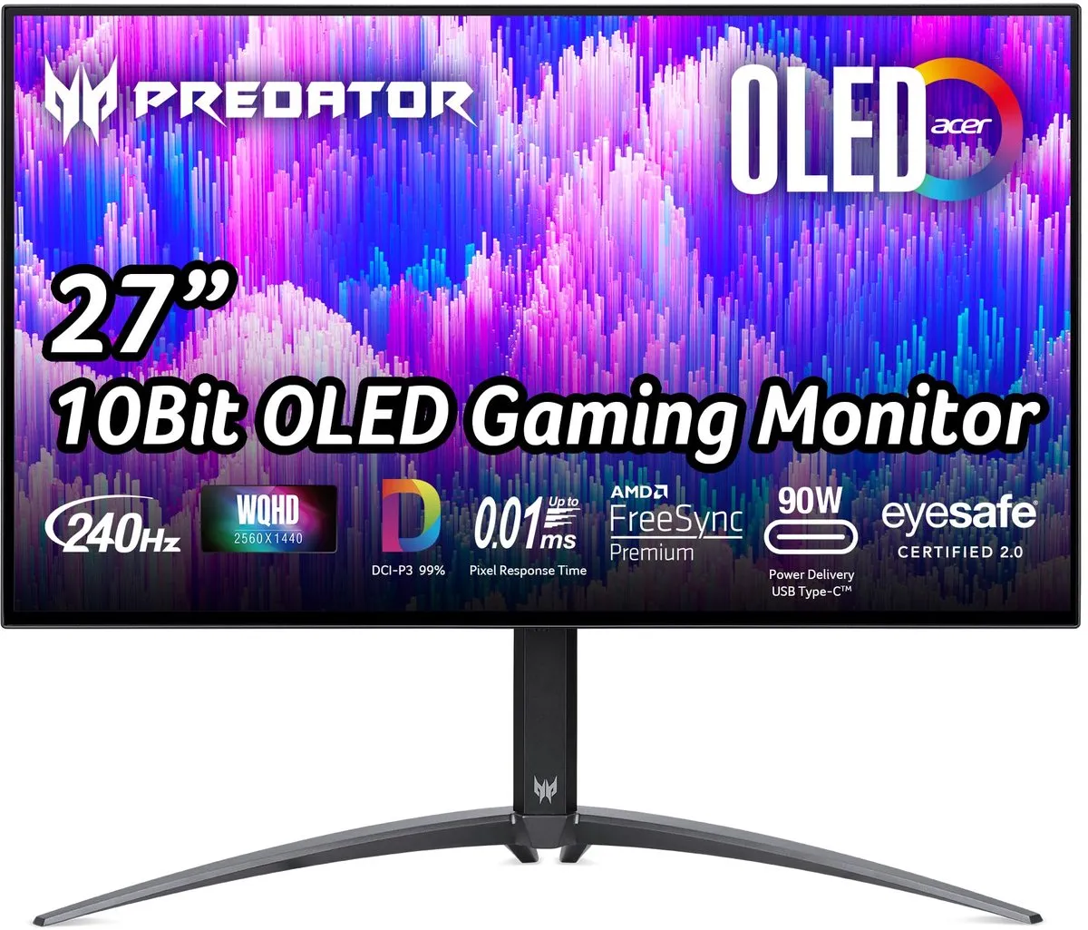 Acer X27U UM.GXXEE.101 OLED Monitor 67cm