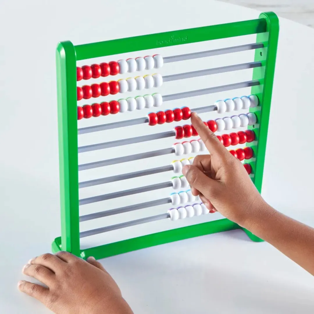 Learning Resources Abacus tot 100 HM2001 - Dubbelzijdig - afbeelding 3 van 5