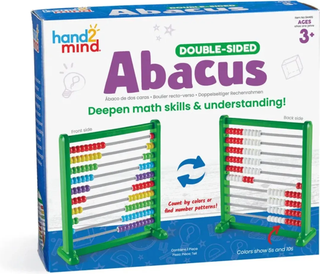 Learning Resources Abacus tot 100 HM2001 - Dubbelzijdig - afbeelding 2 van 5
