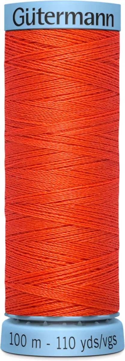 Gutermann Zijde Garen 155 - 100m - Zwart/Grijs/Wit