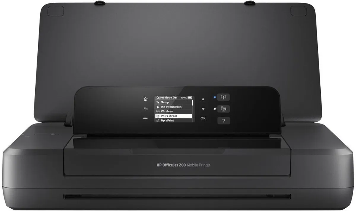 HP Officejet 200 CZ993A Draagbare Printer - 50 Vel - Zwart