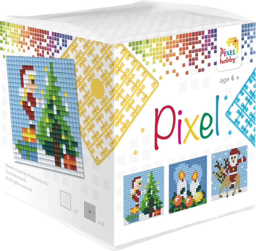 PixelHobby Pixel Kubus Kerst