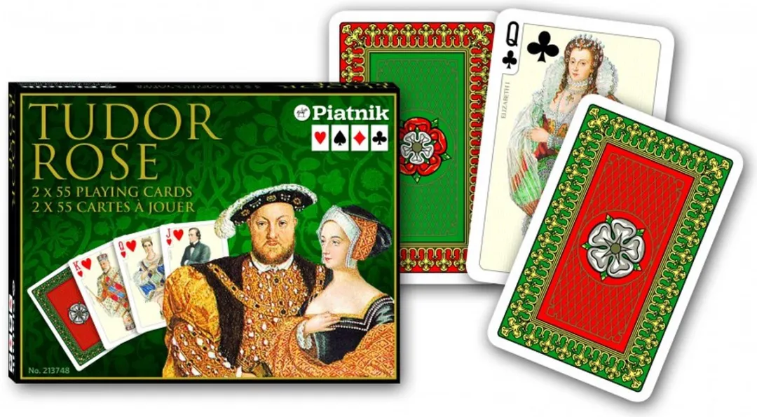 Piatnik Tudor Rose Speelkaarten Double Deck