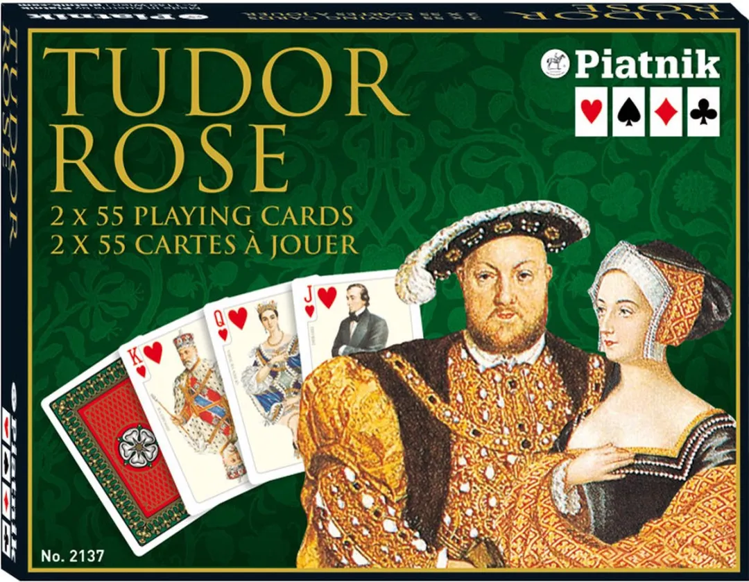 Piatnik Tudor Rose Speelkaarten Double Deck