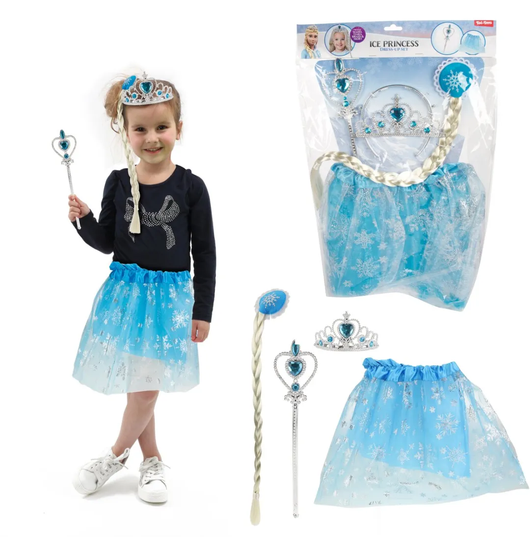 Toi-Toys Ice Princess Verkleedset - Blauw - One size