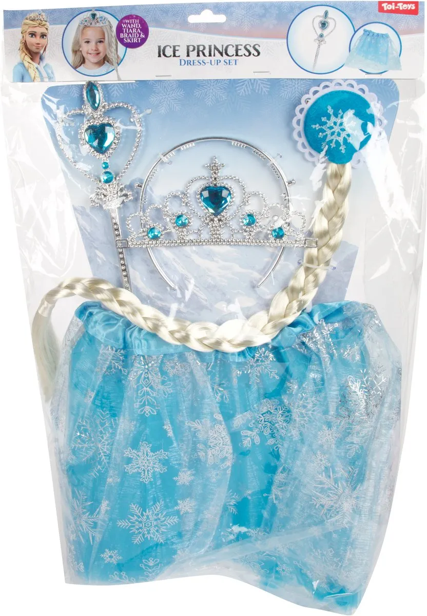 Toi-Toys Ice Princess Verkleedset - Blauw - One size