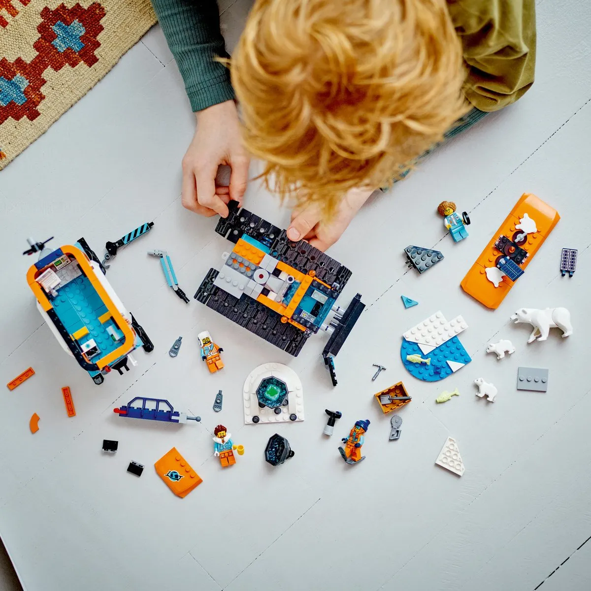 LEGO 60378 Truck en Mobiel Laboratorium Poolonderzoek - 489 Stukken