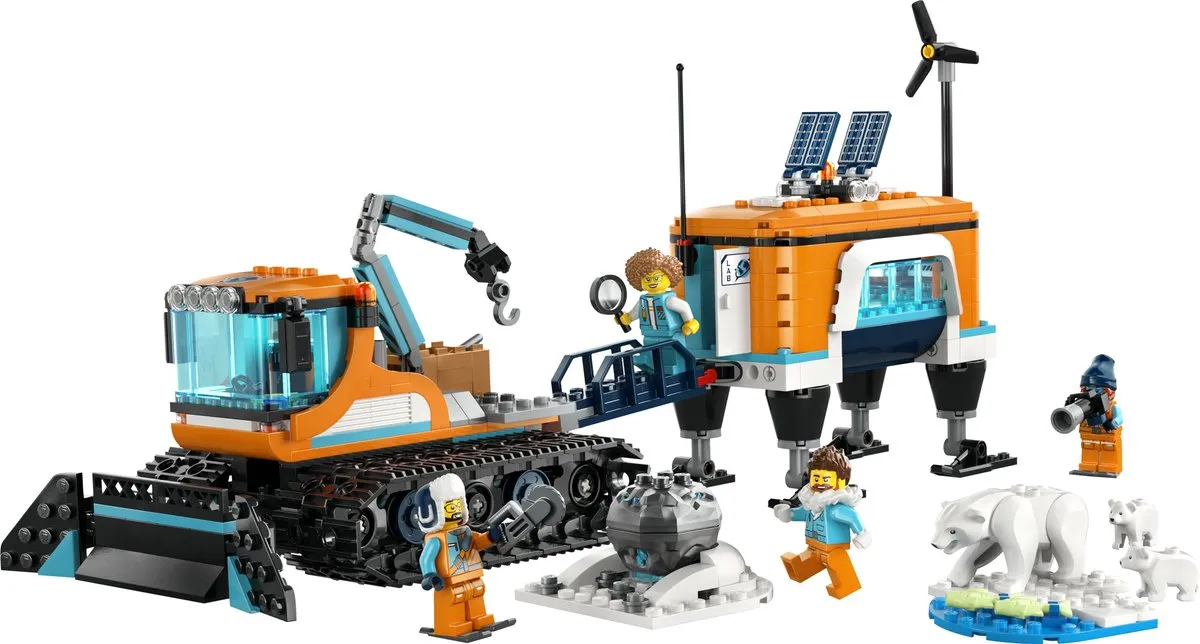 LEGO 60378 Truck en Mobiel Laboratorium Poolonderzoek - 489 Stukken