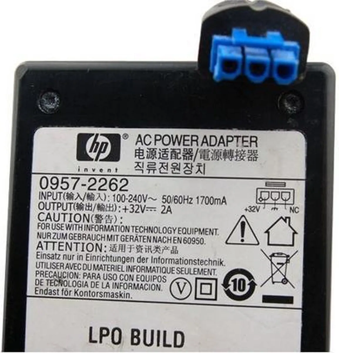 HP AC Adapter 0957-2262