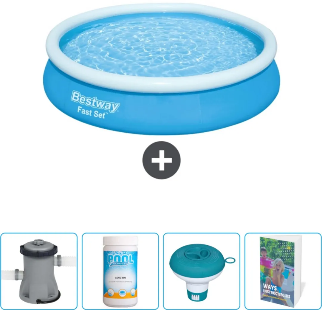 Bestway Fast Set Rond Zwembad 366x76cm