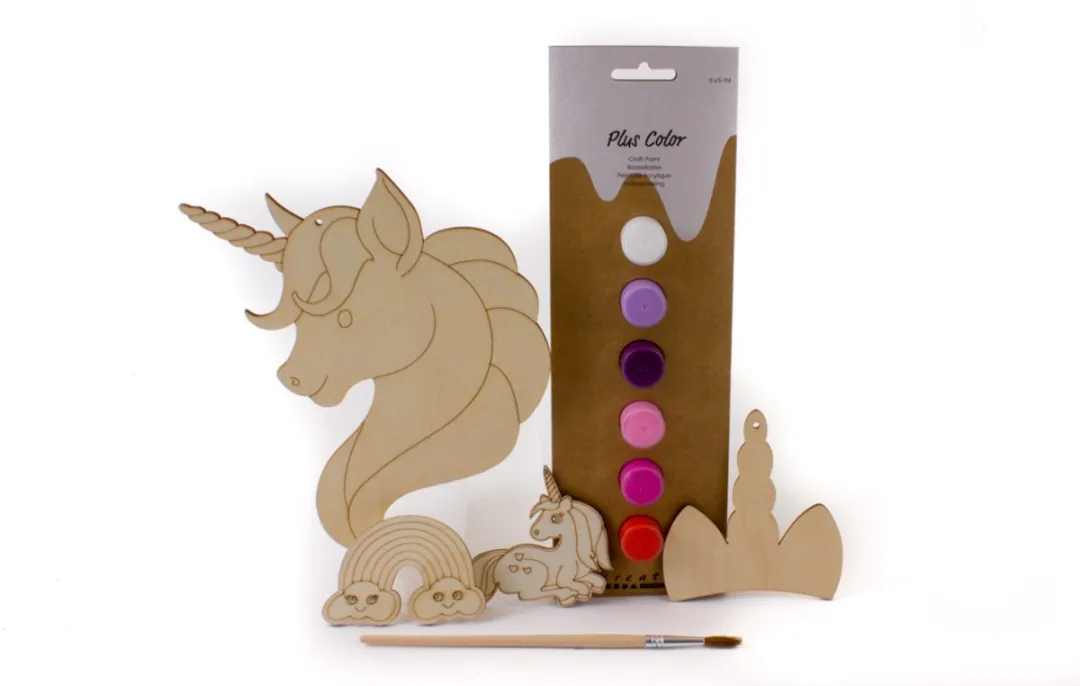 Creativ Company Unicorn Houtverfset