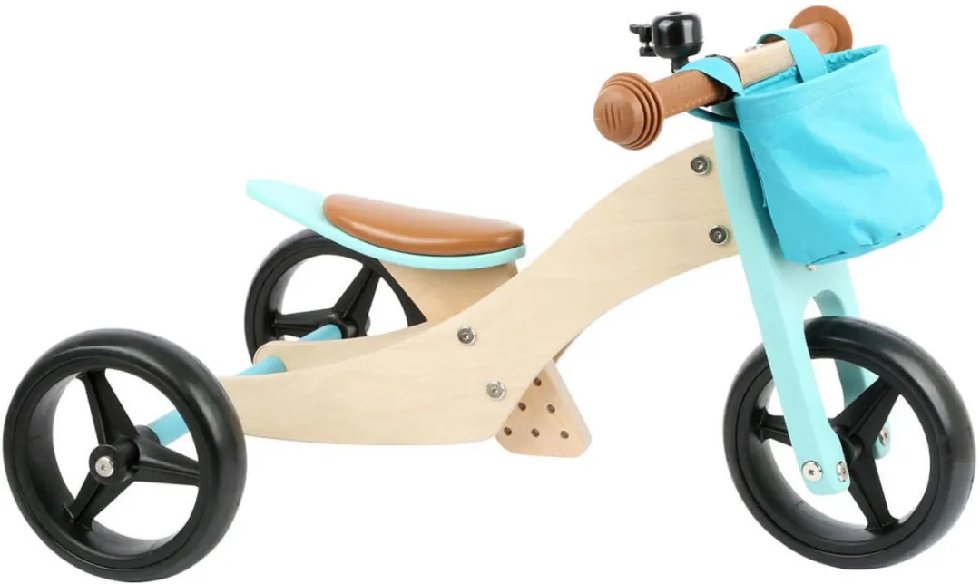 Small Foot Houten Driewieler & Loopfiets 2in1
