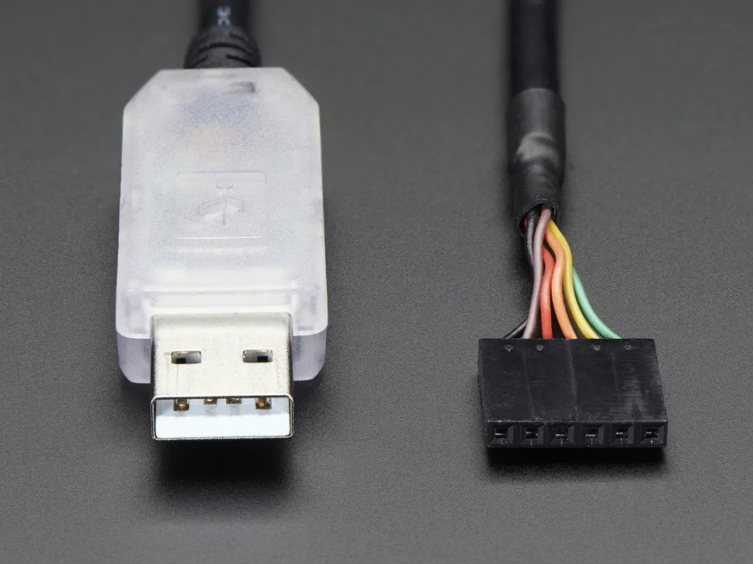 Adafruit FTDI USB Kabel TTL-232 - Meerkleurig