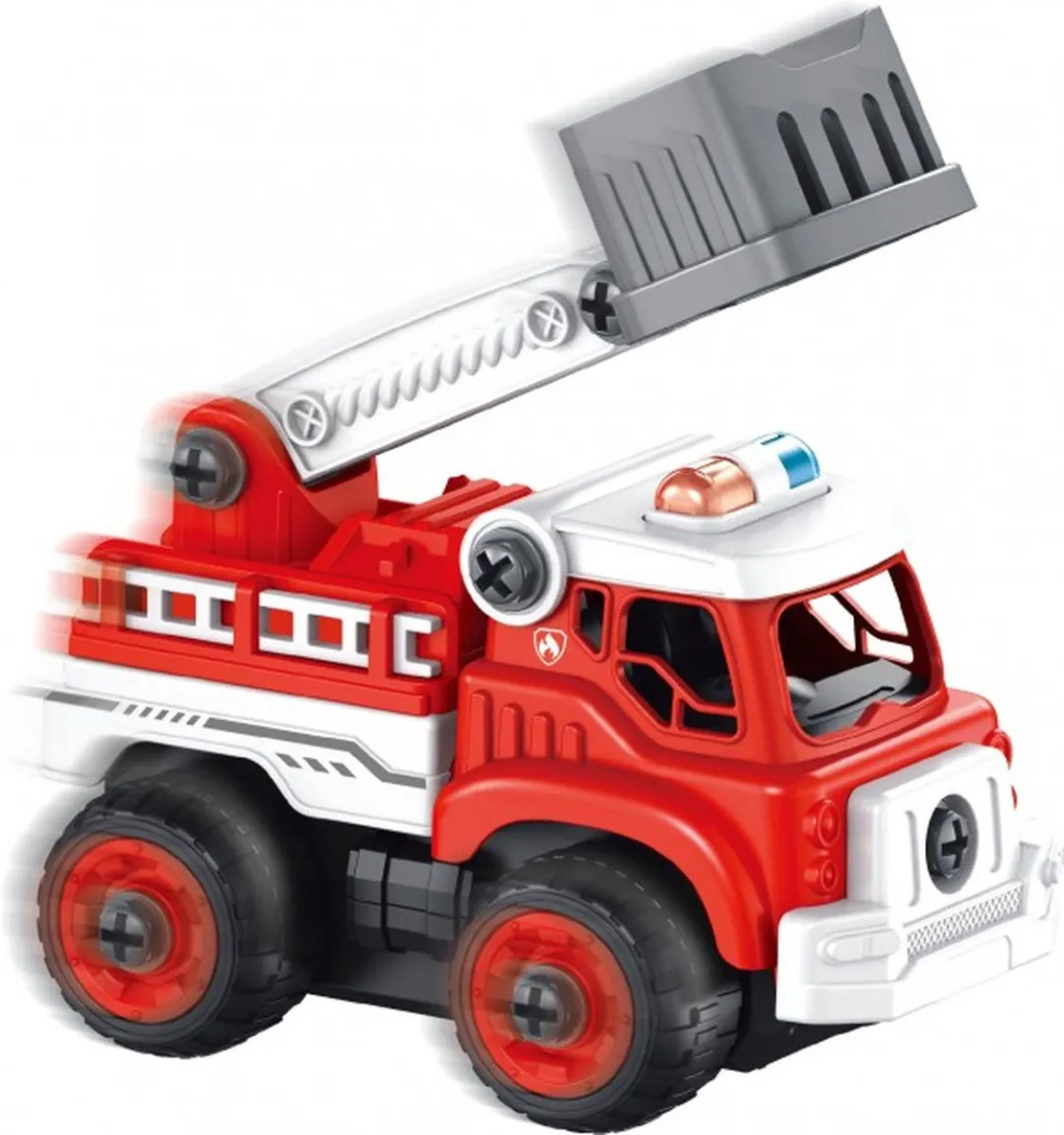 Buki France RC Brandweerwagen 9022 - Rood - afbeelding 6 van 6
