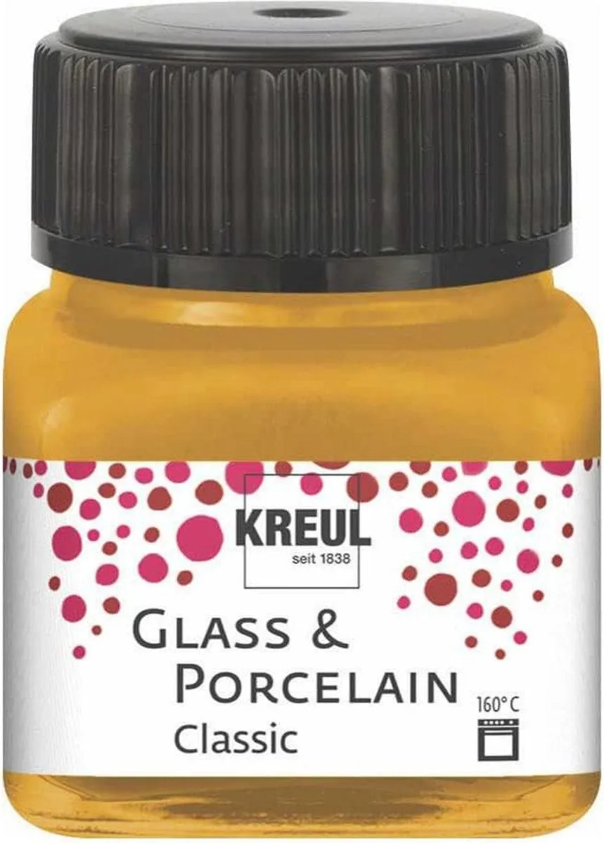 Kreul Glasverf Metallic Goud 20ml