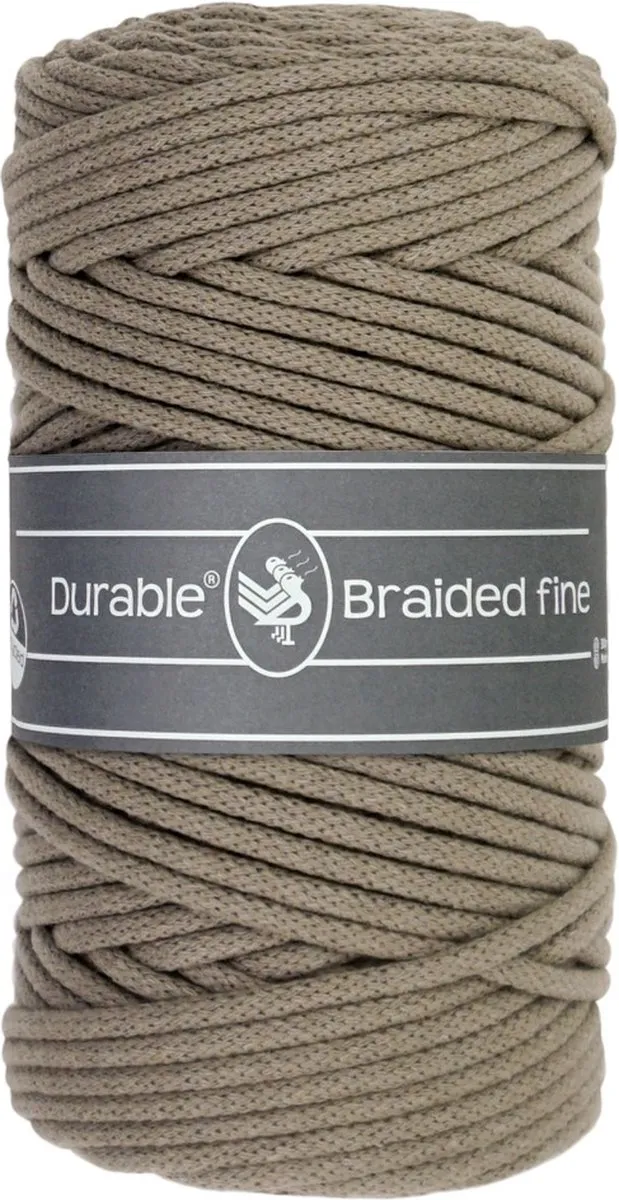 Durable Braided 3mm 100m Warm Taupe
